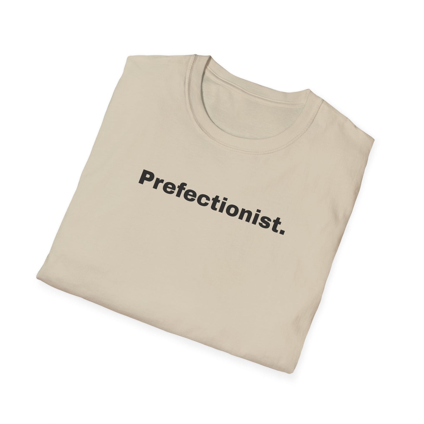 Perfectionist T-Shirt Unisex Stile Casual | Maglietta unisex perfezionista | T-shirt minimal design unisex | Abbigliamento frase stylish unisex