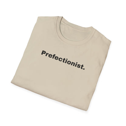 Perfectionist T-Shirt Unisex Stile Casual | Maglietta unisex perfezionista | T-shirt minimal design unisex | Abbigliamento frase stylish unisex