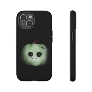 Custodia iPhone Halloween Zucca Zombie Cover | Cover iPhone zucca zombie divertente | Custodia iPhone tema halloween originale | Cover protettiva iPhone halloween