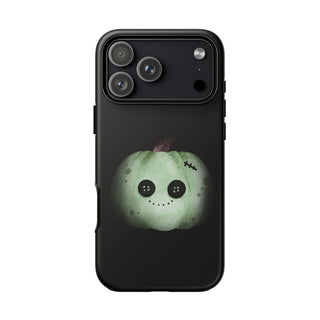 Custodia iPhone Halloween Zucca Zombie Cover | Cover iPhone zucca zombie divertente | Custodia iPhone tema halloween originale | Cover protettiva iPhone halloween