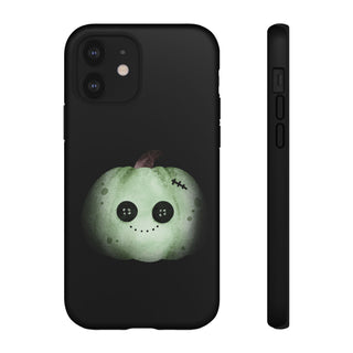 Custodia iPhone Halloween Zucca Zombie Cover | Cover iPhone zucca zombie divertente | Custodia iPhone tema halloween originale | Cover protettiva iPhone halloween