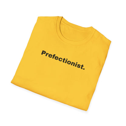 Perfectionist T-Shirt Unisex Stile Casual | Maglietta unisex perfezionista | T-shirt minimal design unisex | Abbigliamento frase stylish unisex