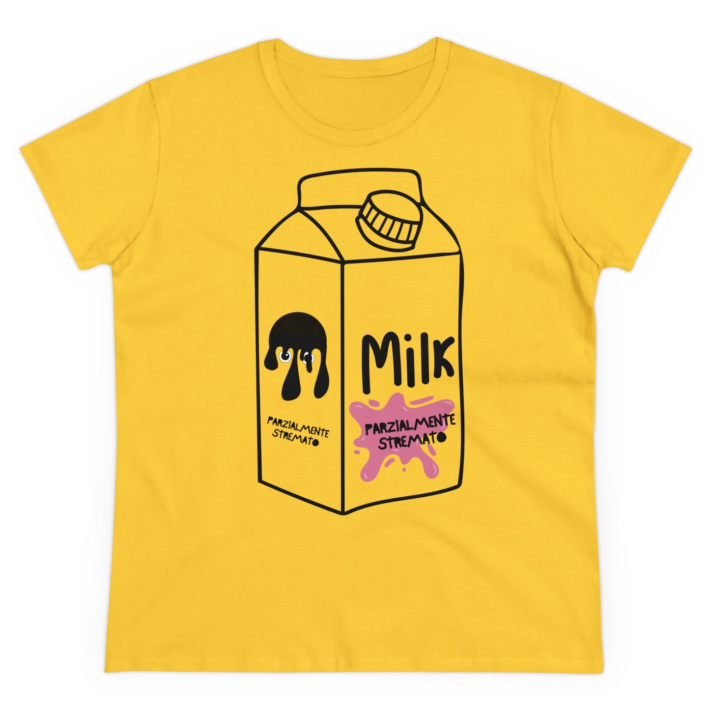 PARZIALMENTE STREMATO T-Shirt Donna