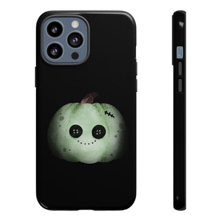 Custodia iPhone Halloween Zucca Zombie Cover | Cover iPhone zucca zombie divertente | Custodia iPhone tema halloween originale | Cover protettiva iPhone halloween