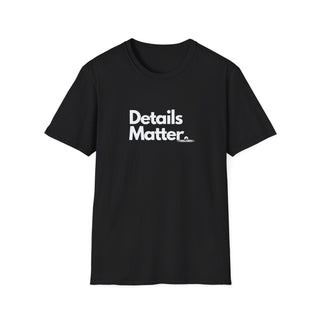 T-shirt Unisex DETAILS MATTER Stile Casual Moda | Maglietta unisex details matter | T-shirt lifestyle unisex moderna | Maglietta unisex design motivazionale