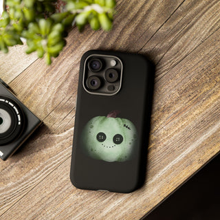 Custodia iPhone Halloween Zucca Zombie Cover | Cover iPhone zucca zombie divertente | Custodia iPhone tema halloween originale | Cover protettiva iPhone halloween