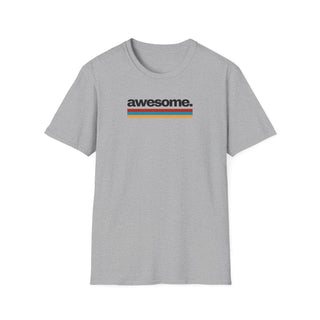 T-shirt Unisex AWESOME Stile Casual Moda | Maglietta unisex awesome casual | T-shirt moderna unisex lifestyle | Maglietta unisex design minimal