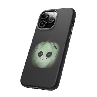 Custodia iPhone Halloween Zucca Zombie Cover | Cover iPhone zucca zombie divertente | Custodia iPhone tema halloween originale | Cover protettiva iPhone halloween