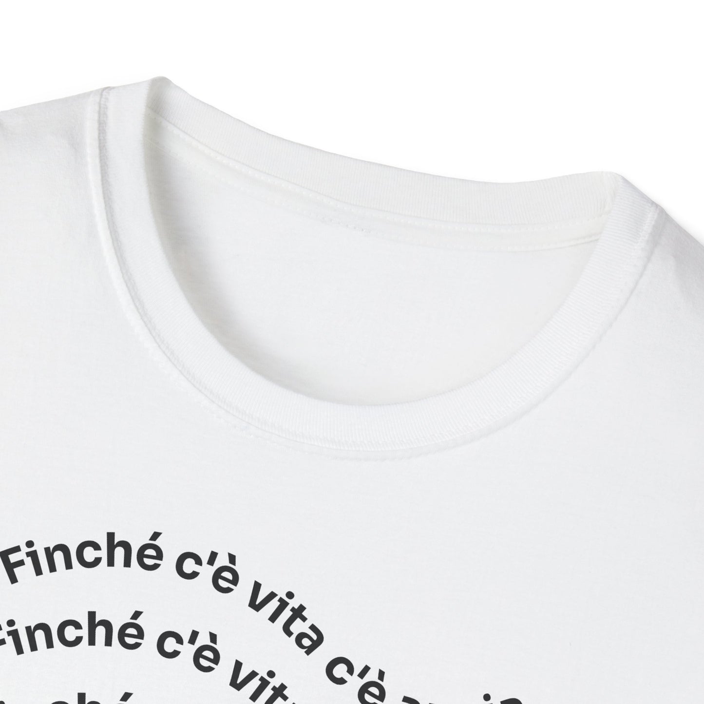 T-shirt Unisex C È ANSIA Stile Casual Moda | Maglietta unisex c’è ansia ironica | T-shirt unisex messaggio divertente | Maglietta casual ansia humor