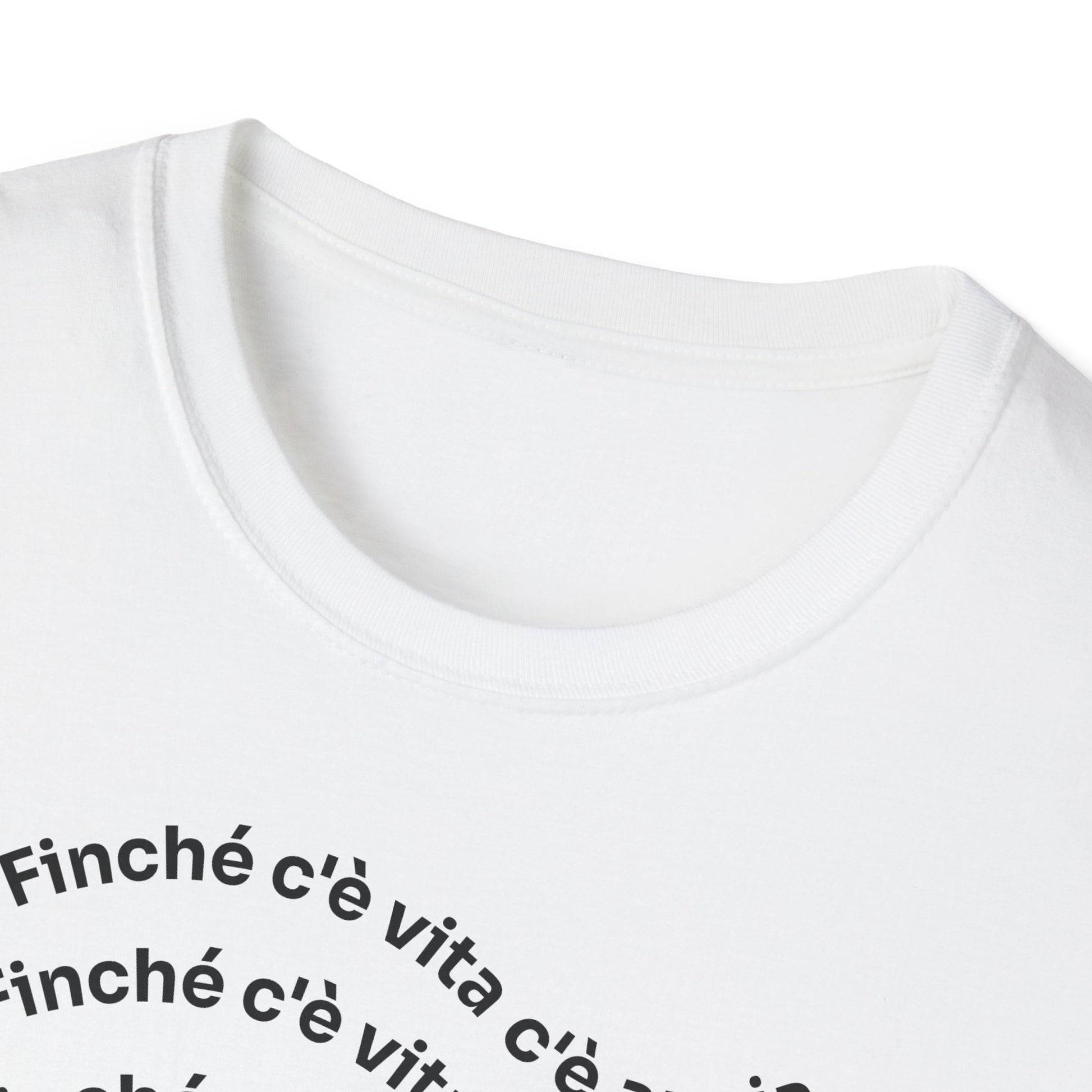 T-shirt Unisex C È ANSIA Stile Casual Moda | Maglietta unisex c’è ansia ironica | T-shirt unisex messaggio divertente | Maglietta casual ansia humor