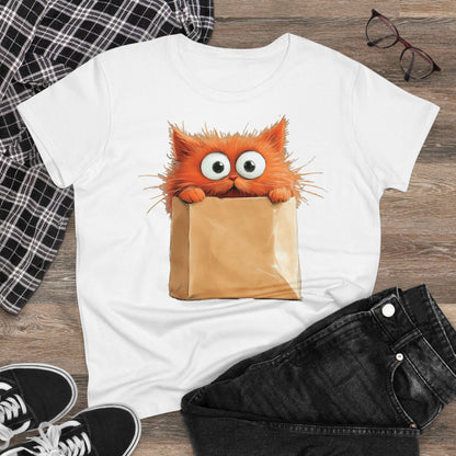 NON DIRE GATTO SE NON CE L'HAI NEL SACCO T-Shirt Donna