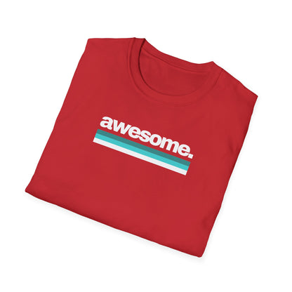 T-shirt Unisex AWESOME Stile Casual Moda | Maglietta unisex awesome casual | T-shirt moderna unisex lifestyle | Maglietta unisex design minimal
