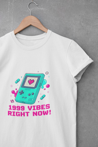 1999 VIBES RIGHT NOW T-Shirt Donna
