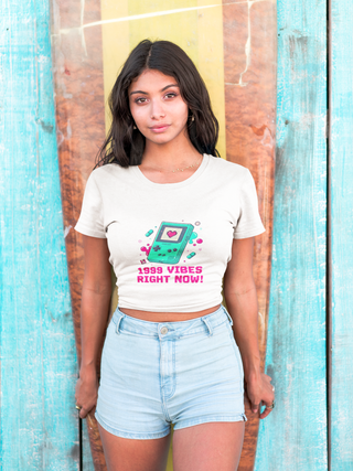1999 VIBES RIGHT NOW T-Shirt Donna