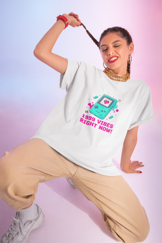 1999 VIBES RIGHT NOW T-Shirt Donna