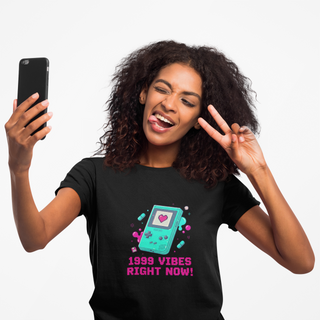 1999 VIBES RIGHT NOW T-Shirt Donna
