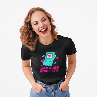 1999 VIBES RIGHT NOW T-Shirt Donna