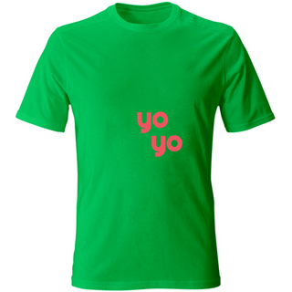 T-shirt Unisex YO YO Stile Casual Streetwear | Maglietta YO YO unisex | T-shirt stile streetwear YO YO | Maglietta casual design YO YO