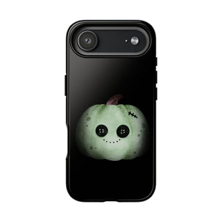 Custodia iPhone Halloween Zucca Zombie Cover | Cover iPhone zucca zombie divertente | Custodia iPhone tema halloween originale | Cover protettiva iPhone halloween