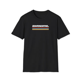 T-shirt Unisex AWESOME Stile Casual Moda | Maglietta unisex awesome casual | T-shirt moderna unisex lifestyle | Maglietta unisex design minimal