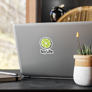 Sticker IZY LIFE Impermeabile Adesivo Originale | Adesivo IZY LIFE resistente all’acqua | Sticker creativo IZY LIFE per laptop | Adesivo impermeabile IZY LIFE design unico
