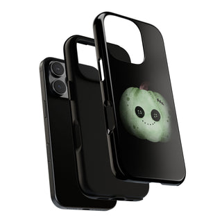 Custodia iPhone Halloween Zucca Zombie Cover | Cover iPhone zucca zombie divertente | Custodia iPhone tema halloween originale | Cover protettiva iPhone halloween