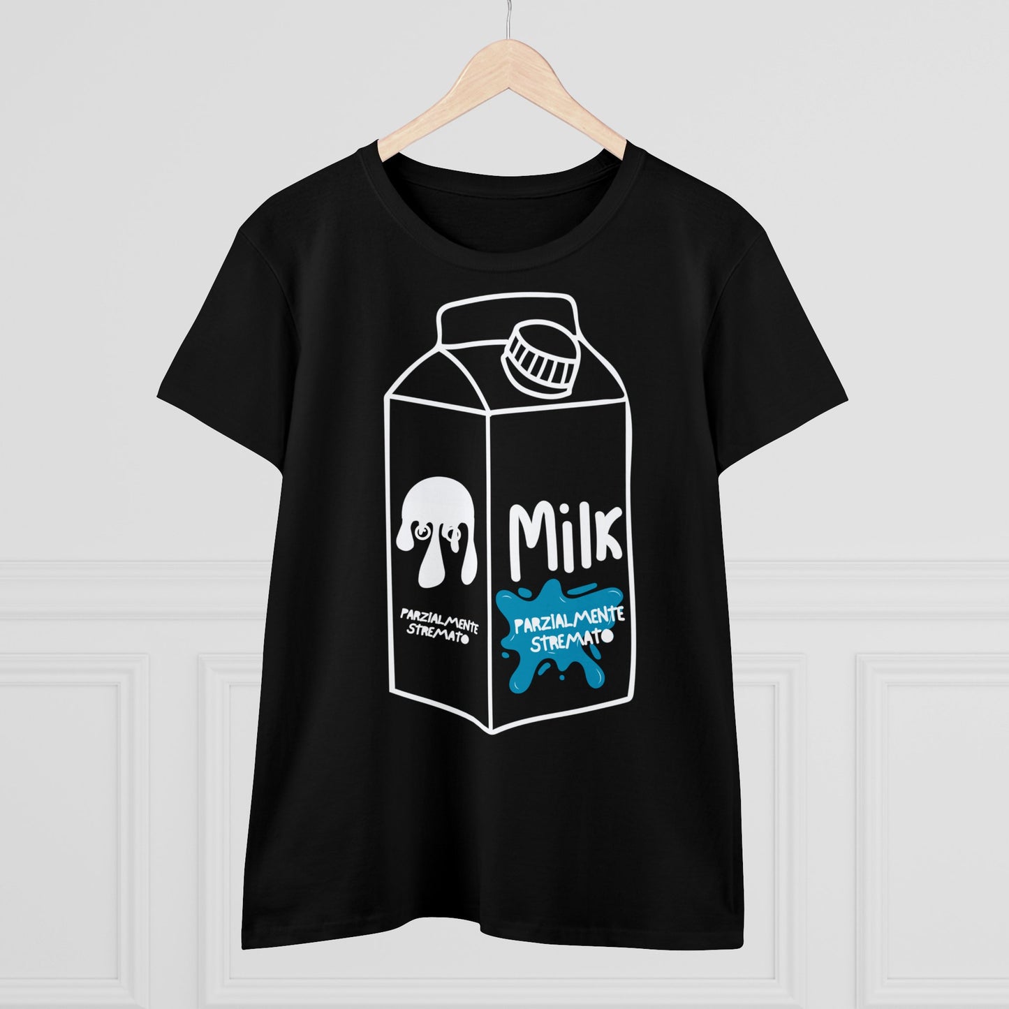 PARZIALMENTE STREMATO T-Shirt Donna