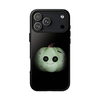 Custodia iPhone Halloween Zucca Zombie Cover | Cover iPhone zucca zombie divertente | Custodia iPhone tema halloween originale | Cover protettiva iPhone halloween