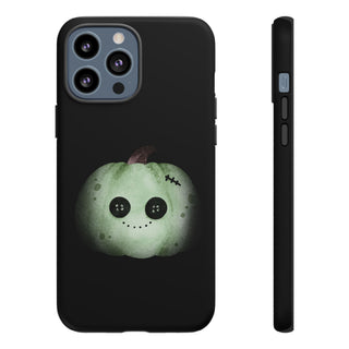 Custodia iPhone Halloween Zucca Zombie Cover | Cover iPhone zucca zombie divertente | Custodia iPhone tema halloween originale | Cover protettiva iPhone halloween