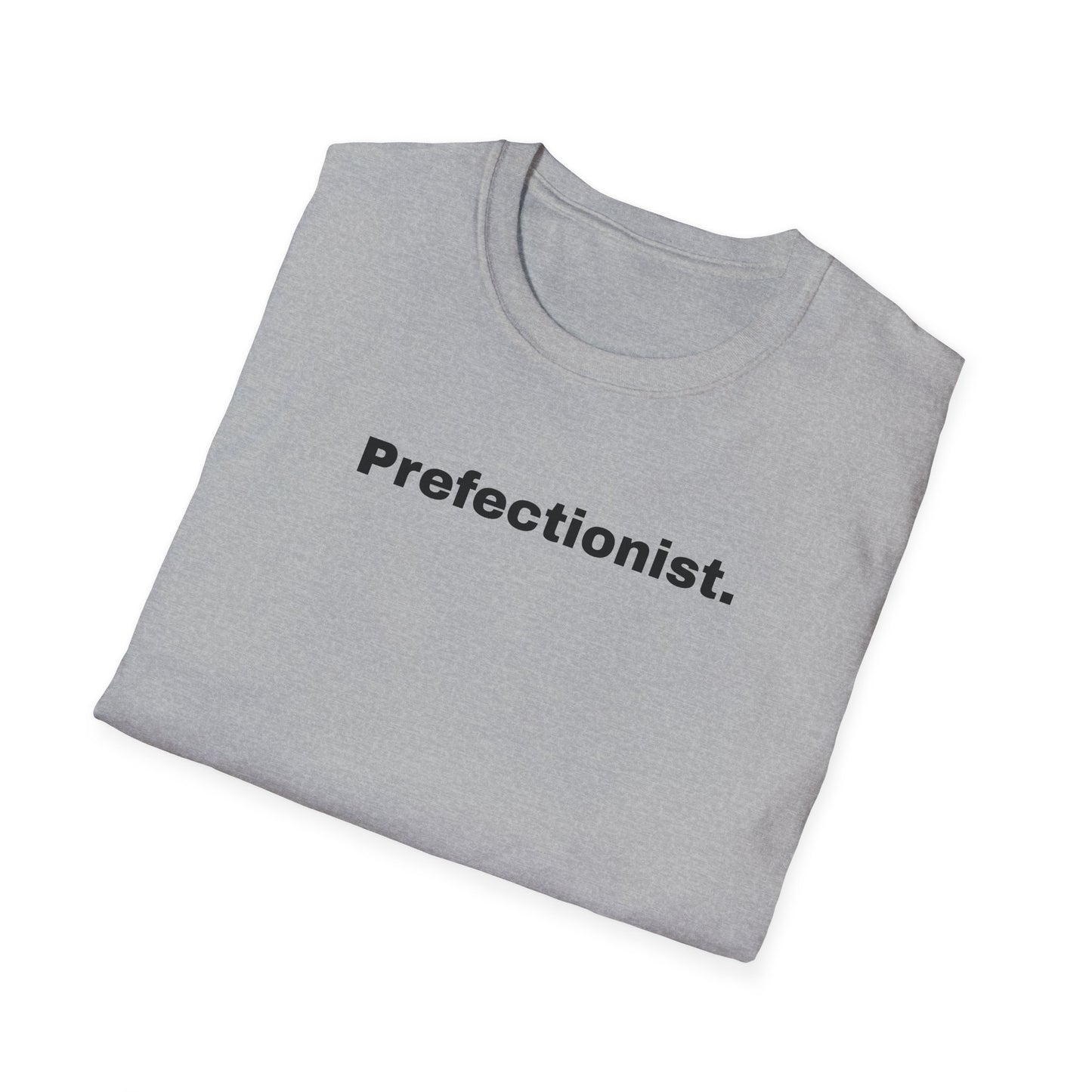Perfectionist T-Shirt Unisex Stile Casual | Maglietta unisex perfezionista | T-shirt minimal design unisex | Abbigliamento frase stylish unisex