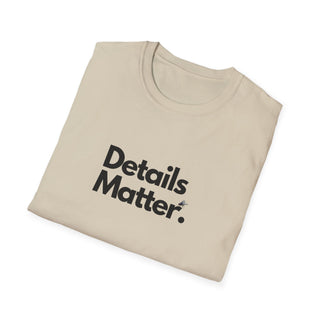 T-shirt Unisex DETAILS MATTER Stile Casual Moda | Maglietta unisex details matter | T-shirt lifestyle unisex moderna | Maglietta unisex design motivazionale
