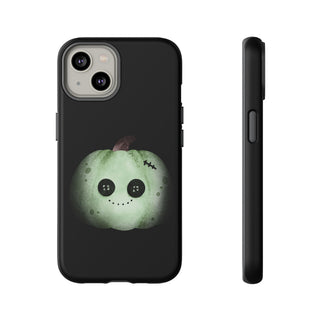 Custodia iPhone Halloween Zucca Zombie Cover | Cover iPhone zucca zombie divertente | Custodia iPhone tema halloween originale | Cover protettiva iPhone halloween