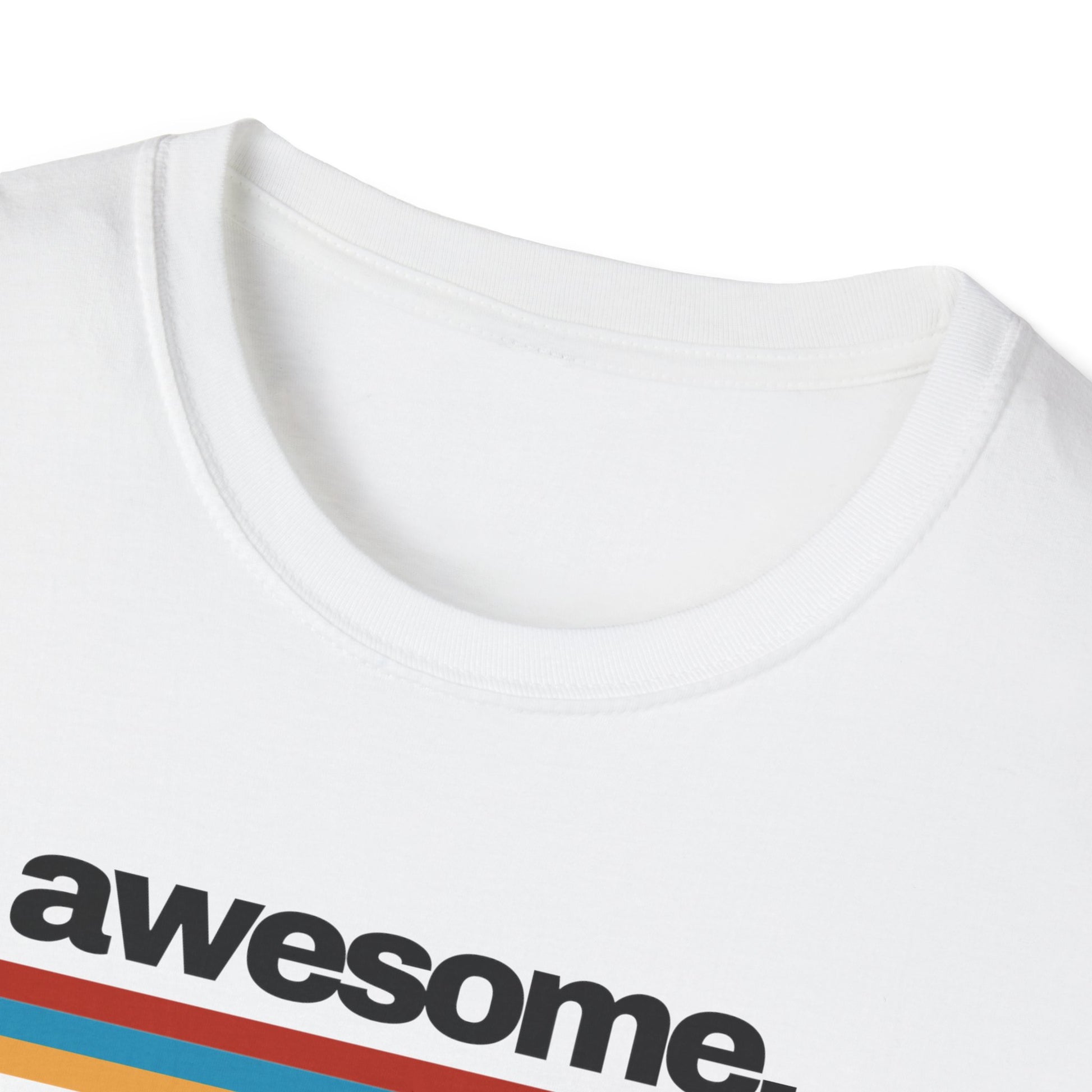 T-shirt Unisex AWESOME Stile Casual Moda | Maglietta unisex awesome casual | T-shirt moderna unisex lifestyle | Maglietta unisex design minimal