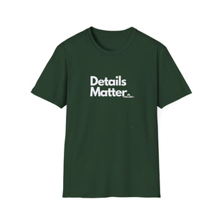 T-shirt Unisex DETAILS MATTER Stile Casual Moda | Maglietta unisex details matter | T-shirt lifestyle unisex moderna | Maglietta unisex design motivazionale