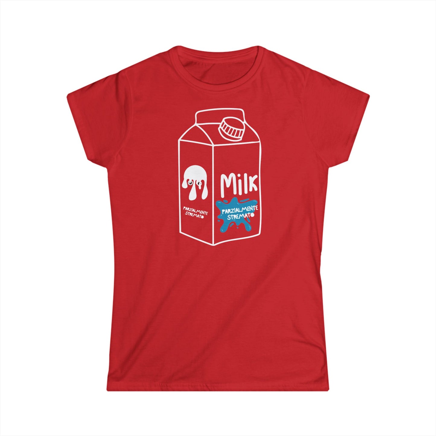 T-shirt Donna PARZIALMENTE STREMATO Stile Casual | Maglietta donna parzialmente stremato | T-shirt lifestyle donna ironica | Maglietta donna design divertente