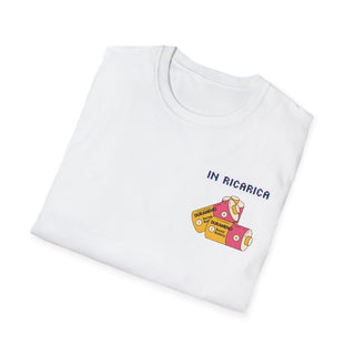 T-Shirt Unisex SOCIAL BATTERY Stile Casual | Maglietta unisex social battery | T-shirt lifestyle unisex moderna | Maglietta unisex messaggio divertente
