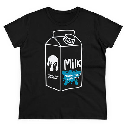 PARZIALMENTE STREMATO T-Shirt Donna