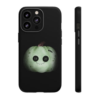Custodia iPhone Halloween Zucca Zombie Cover | Cover iPhone zucca zombie divertente | Custodia iPhone tema halloween originale | Cover protettiva iPhone halloween