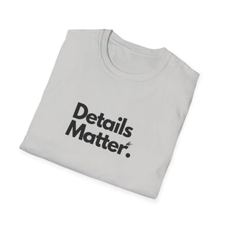 T-shirt Unisex DETAILS MATTER Stile Casual Moda | Maglietta unisex details matter | T-shirt lifestyle unisex moderna | Maglietta unisex design motivazionale