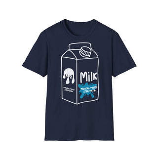 T-shirt Unisex PARZIALMENTE STREMATO Stile Casual unisce comfort e stile moderno. Perfetta per outfit quotidiani, relax o streetwear con un tocco ironico.