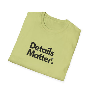 T-shirt Unisex DETAILS MATTER Stile Casual Moda | Maglietta unisex details matter | T-shirt lifestyle unisex moderna | Maglietta unisex design motivazionale