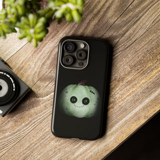 Custodia iPhone Halloween Zucca Zombie Cover | Cover iPhone zucca zombie divertente | Custodia iPhone tema halloween originale | Cover protettiva iPhone halloween