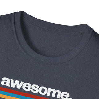 T-shirt Unisex AWESOME Stile Casual Moda | Maglietta unisex awesome casual | T-shirt moderna unisex lifestyle | Maglietta unisex design minimal