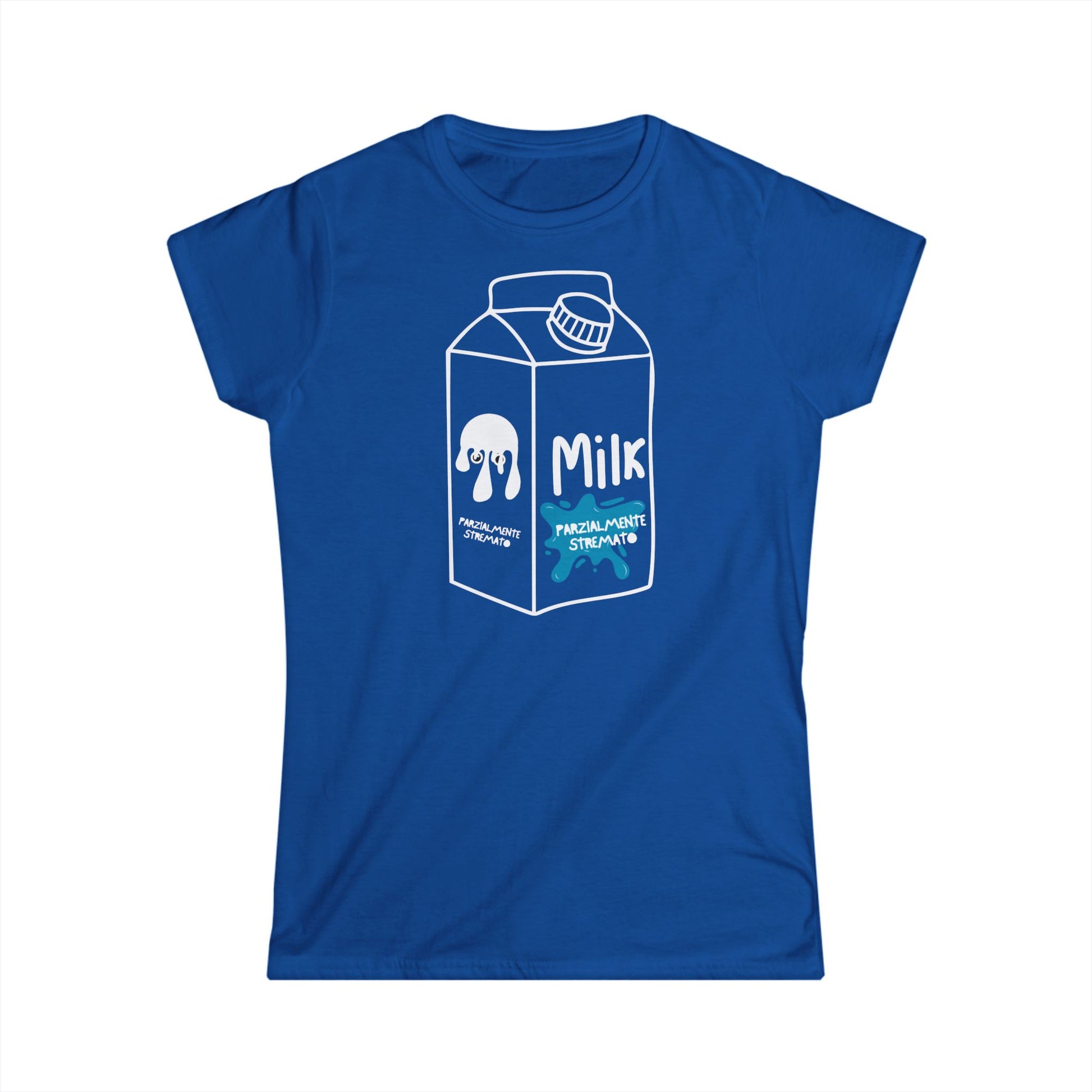 T-shirt Donna PARZIALMENTE STREMATO Stile Casual | Maglietta donna parzialmente stremato | T-shirt lifestyle donna ironica | Maglietta donna design divertente