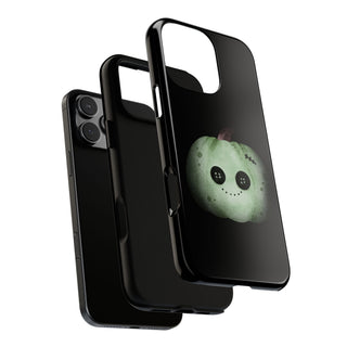 Custodia iPhone Halloween Zucca Zombie Cover | Cover iPhone zucca zombie divertente | Custodia iPhone tema halloween originale | Cover protettiva iPhone halloween