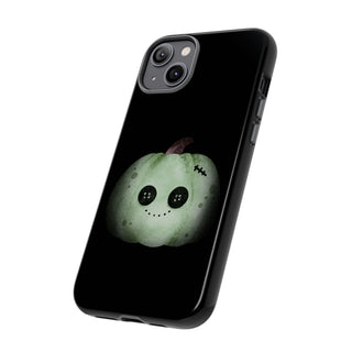 Custodia iPhone Halloween Zucca Zombie Cover | Cover iPhone zucca zombie divertente | Custodia iPhone tema halloween originale | Cover protettiva iPhone halloween