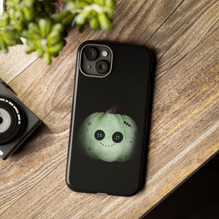 Custodia iPhone Halloween Zucca Zombie Cover | Cover iPhone zucca zombie divertente | Custodia iPhone tema halloween originale | Cover protettiva iPhone halloween