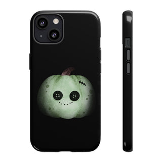 Custodia iPhone Halloween Zucca Zombie Cover | Cover iPhone zucca zombie divertente | Custodia iPhone tema halloween originale | Cover protettiva iPhone halloween