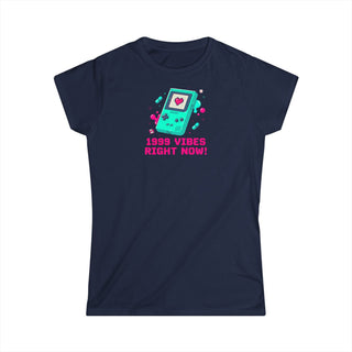 1999 VIBES RIGHT NOW T-Shirt Donna