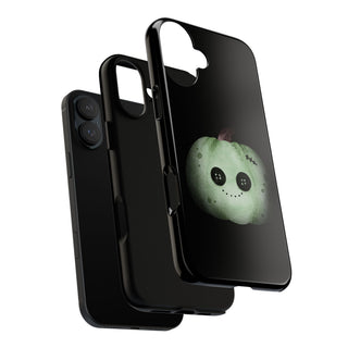 Custodia iPhone Halloween Zucca Zombie Cover | Cover iPhone zucca zombie divertente | Custodia iPhone tema halloween originale | Cover protettiva iPhone halloween